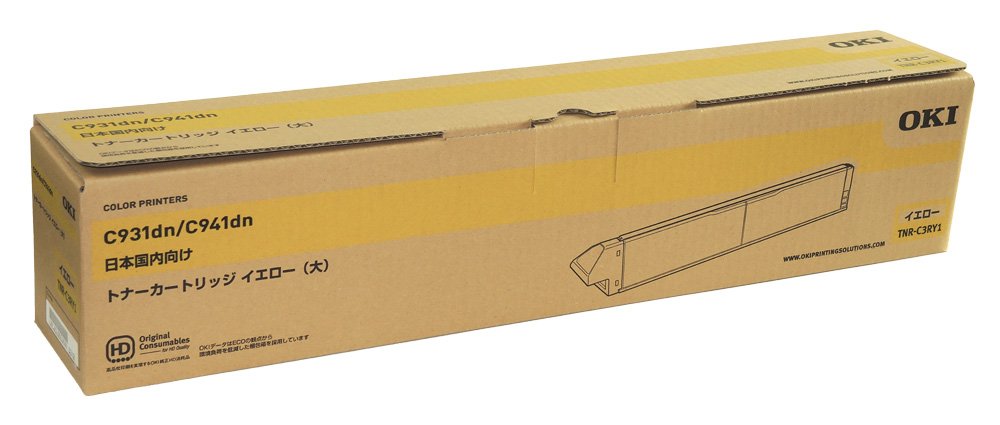 Amazon.co.jp: OKI 国内純正 大容量トナーカートリッジ TNR-C3RY1